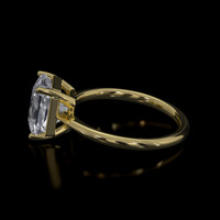 3.18 Ct. Gemstone Ring, 14K Yellow Gold 4