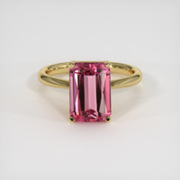 3.77 Ct. Gemstone Ring, 14K Yellow Gold 1