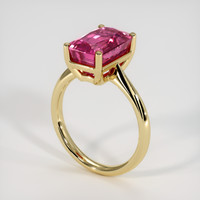 3.77 Ct. Gemstone Ring, 14K Yellow Gold 2