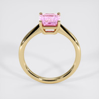 2.62 Ct. Pink Sapphire Ring, 14K Yellow Gold 3