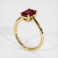 Ruby Ring 2.07 Ct., 14K Yellow Gold Preview