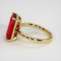 5.02 Ct. Ruby Ring, 14K Yellow Gold 4