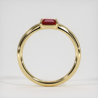 1.20 Ct. Ruby Ring, 14K Yellow Gold 3