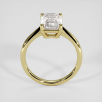 3.59 Ct. White Sapphire Ring, 14K Yellow Gold 3