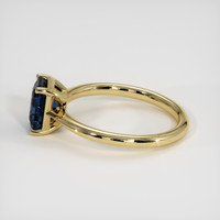 1.93 Ct. Blue Sapphire Ring, 14K Yellow Gold 4