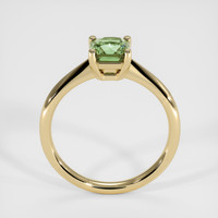 1.18 Ct. Green Sapphire Ring, 14K Yellow Gold 3