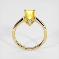 1.88 Ct. Yellow Sapphire Ring, 14K Yellow Gold 3