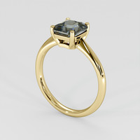 2.08 Ct. Bi Color Sapphire Ring, 14K Yellow Gold 2