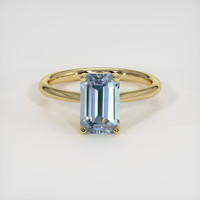 2.32 Ct. Sapphire Ring, 14K Yellow Gold 1