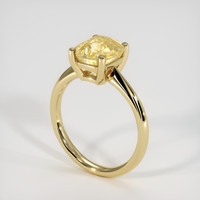2.14 Ct. Sapphire Ring, 14K Yellow Gold 2