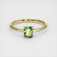 0.69 Ct. Sapphire Ring, 14K Yellow Gold 1