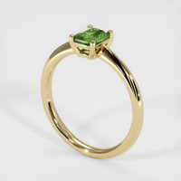 0.69 Ct. Sapphire Ring, 14K Yellow Gold 2