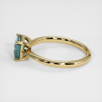 1.36 Ct. Sapphire Ring, 14K Yellow Gold 4