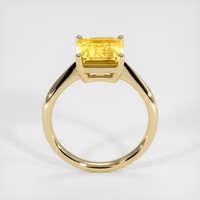 3.14 Ct. Sapphire Ring, 14K Yellow Gold 3