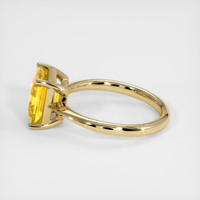 3.14 Ct. Sapphire Ring, 14K Yellow Gold 4