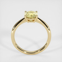 1.37 Ct. Yellow Sapphire Ring, 14K Yellow Gold 3