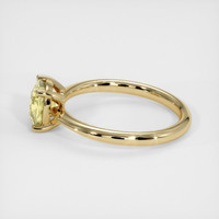 1.37 Ct. Yellow Sapphire Ring, 14K Yellow Gold 4
