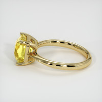 3.56 Ct. Sapphire Ring, 14K Yellow Gold 4