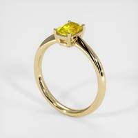 1.07 Ct. Sapphire Ring, 14K Yellow Gold 2