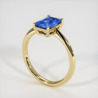 1.08 Ct. Sapphire Ring, 18K Yellow Gold 2