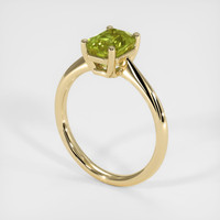 1.56 Ct. Sapphire Ring, 18K Yellow Gold 2