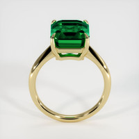 4.95 Ct. Emerald Ring, 18K Yellow Gold 3