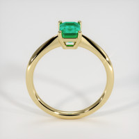 1.16 Ct. Emerald Ring, 18K Yellow Gold 3