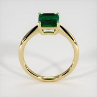 1.94 Ct. Emerald Ring, 18K Yellow Gold 3