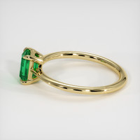 Emerald Ring 0.92 Ct. 18K Yellow Gold Preview