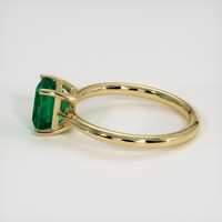 1.76 Ct. Emerald Ring, 18K Yellow Gold 4