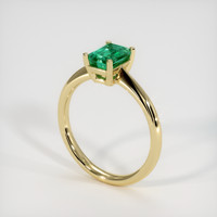 2.02 Ct. Emerald Ring, 18K Yellow Gold 2