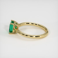 2.02 Ct. Emerald Ring, 18K Yellow Gold 4