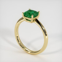 Emerald Ring 1.42 Ct. 18K Yellow Gold Preview