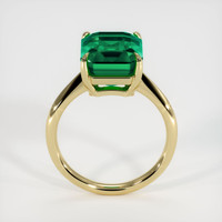 5.64 Ct. Emerald Ring, 18K Yellow Gold 3