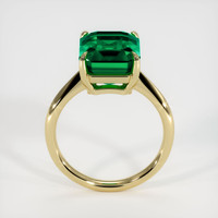 4.58 Ct. Emerald Ring, 18K Yellow Gold 3
