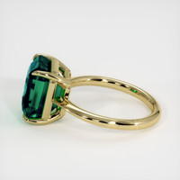 5.47 Ct. Emerald Ring, 18K Yellow Gold 4