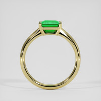 1.98 Ct. Emerald Ring, 18K Yellow Gold 3