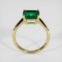 2.68 Ct. Emerald Ring, 18K Yellow Gold 3