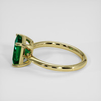 2.68 Ct. Emerald Ring, 18K Yellow Gold 4