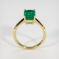2.38 Ct. Emerald Ring, 18K Yellow Gold 3