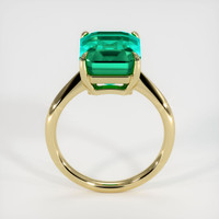 4.97 Ct. Emerald Ring, 18K Yellow Gold 3