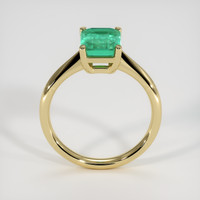 1.62 Ct. Emerald Ring, 18K Yellow Gold 3