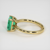 1.62 Ct. Emerald Ring, 18K Yellow Gold 4