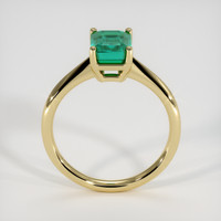 1.83 Ct. Emerald Ring, 18K Yellow Gold 3