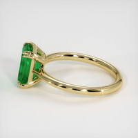 1.72 Ct. Emerald Ring, 18K Yellow Gold 4