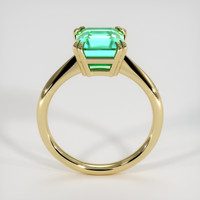 2.49 Ct. Emerald Ring, 18K Yellow Gold 3