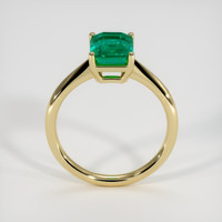 2.30 Ct. Emerald Ring, 18K Yellow Gold 3