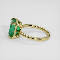 2.55 Ct. Emerald Ring, 18K Yellow Gold 4
