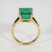 5.95 Ct. Emerald Ring, 18K Yellow Gold 3
