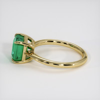 2.01 Ct. Emerald Ring, 18K Yellow Gold 4